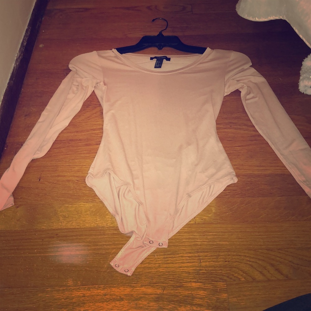 cream color body suit